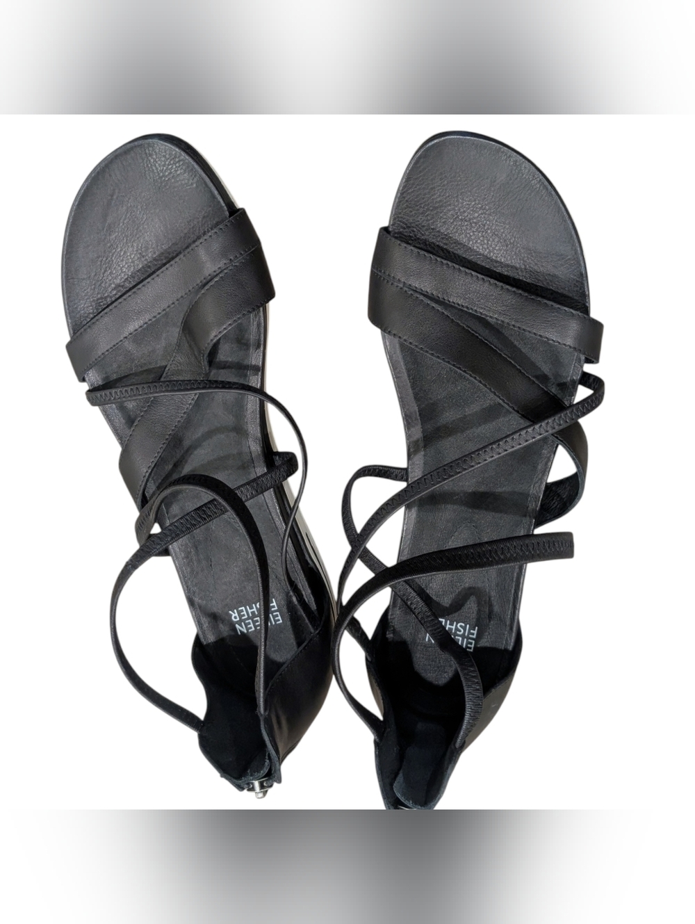 Eileen Fisher Leather Sport Sandals‎
